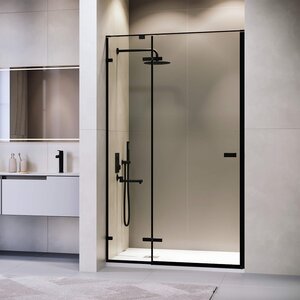 Изображение товара Душевая дверь в нишу RGW Stilvoll SV-004B 353200410-14, 100 см, стекло прозрачное, профиль черный