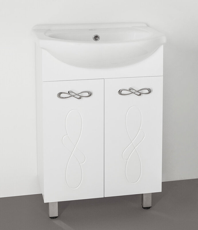 Изображение товара Тумба под раковину Style Line Венеция 55 ЛС-00000253, 55 см, напольная, белая