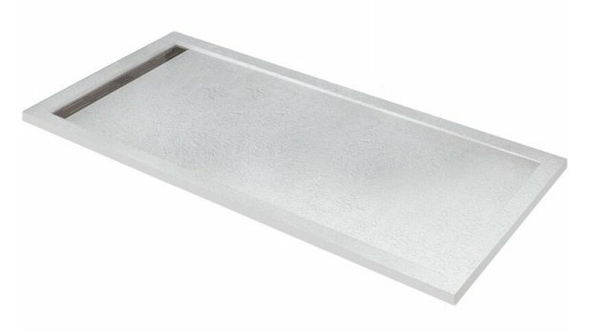 Изображение товара Душевой поддон Cezares TRAY-AS-AH-100/80-30-W, 100 х 80 см, прямоугольный, искусственный камень, белый