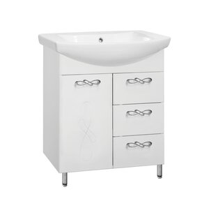 Изображение товара Тумба под раковину Style Line Венеция 65 ЛС-00000254, 65 см, напольная, белая