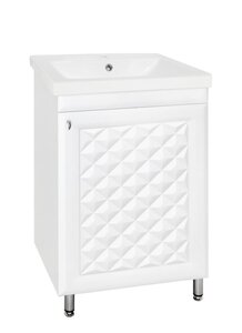 Изображение товара Тумба под раковину Style Line Канна 50 Люкс ЛС-00000297, 50 см, напольная, белая