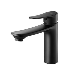 Изображение товара Смеситель для раковины Arrow AG4106MB черный матовый управляемый однорычажным механизмом