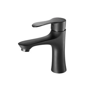 Изображение товара Смеситель для раковины Arrow AG4107H черный матовый однорычажный