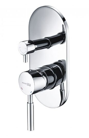 Изображение товара Современный встроенный смеситель WasserKRAFT 4141 для ванны и душа хром