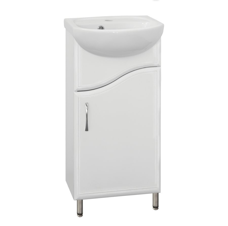 Изображение товара Тумба под раковину Style Line Эко Волна №2 45 ЛС-00000094, 45 см, напольная, белая Изображение товара Тумба под раковину Style Line Эко Волна №2 45 ЛС-00000094, 45 см, напольная, белая