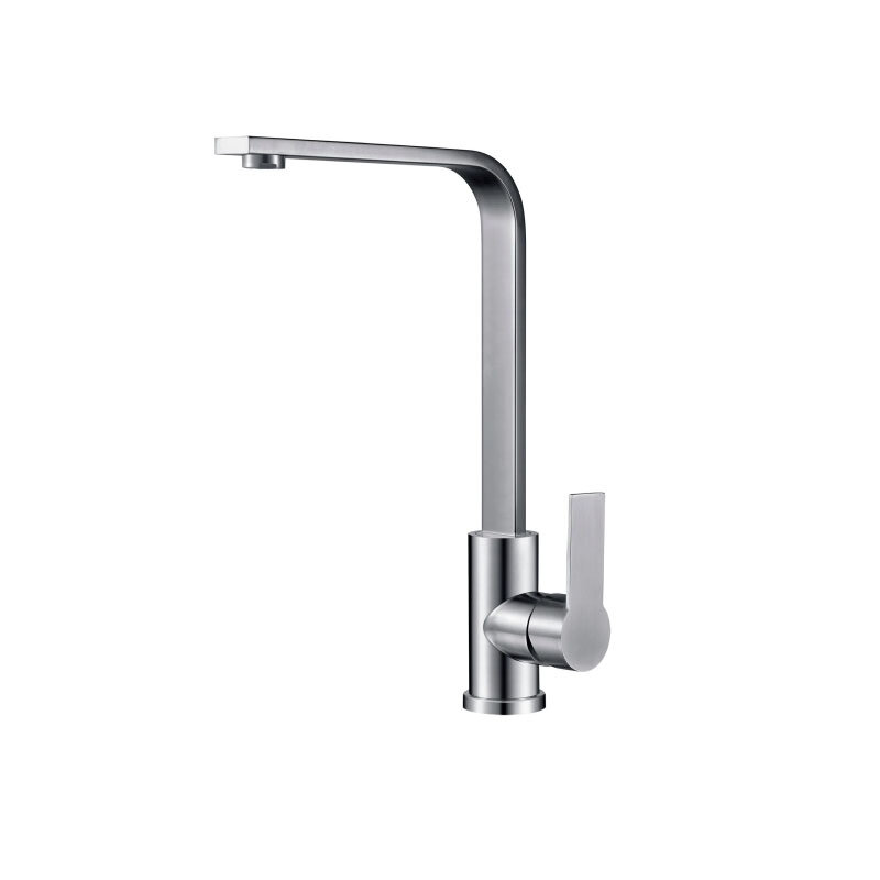 Изображение товара Смеситель для кухонной мойки Arrow AG4521SS полированная нержавеющая сталь Высокий однорычажный