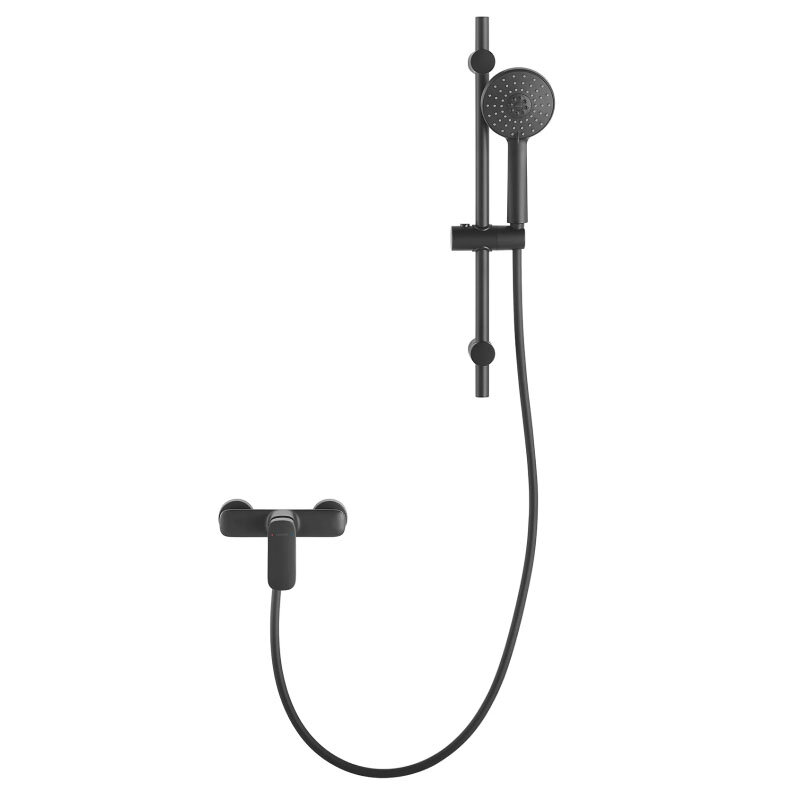 Изображение товара Смеситель для душа Arrow AG3503MB-TZ, с душевым гарнитуром, цвет черный матовый
