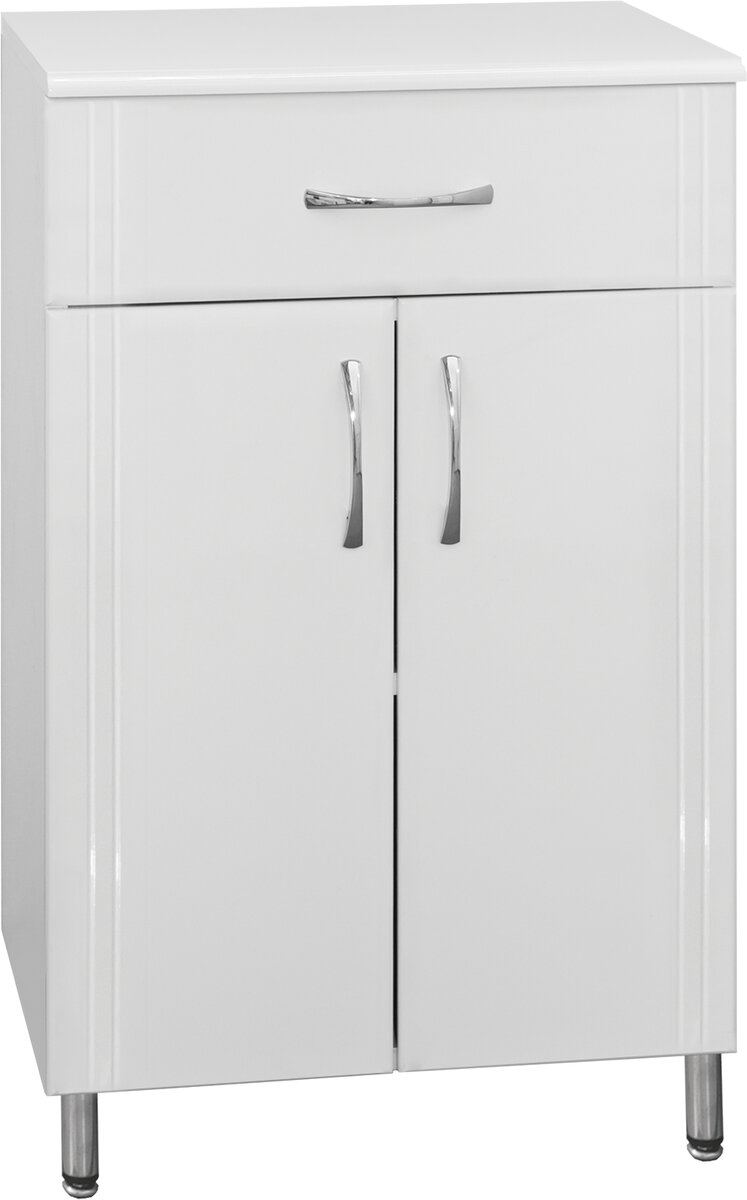 Изображение товара Тумба для ванной Style Line Эко Стандарт 60 см белая напольная