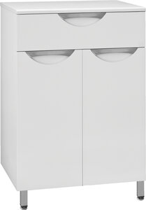 Изображение товара Тумба Style Line Жасмин 60 белая с ящиком для ванной комнаты