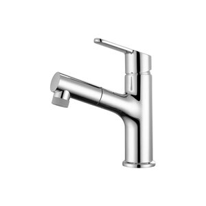 Изображение товара Смеситель для раковины Arrow AG4129CP с выдвижным изливом хром 5 лет гарантии