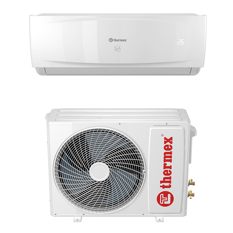 Изображение товара Сплит-система Thermex Sesto 24 белый кондиционер мощностью 6700 Вт