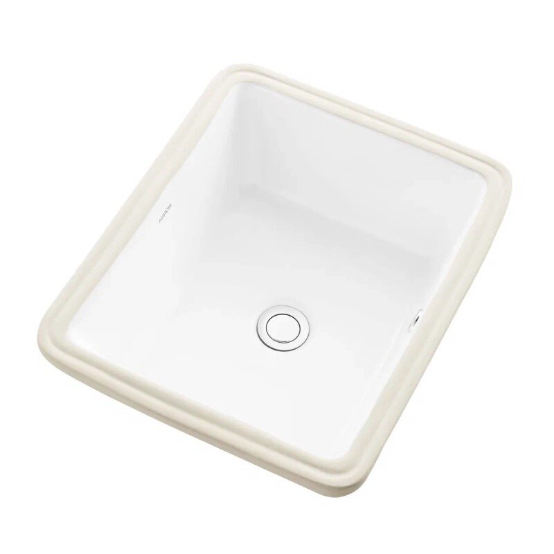 Изображение товара Раковина Arrow AP4030E 45 см фарфор белая встроенная прямоугольная