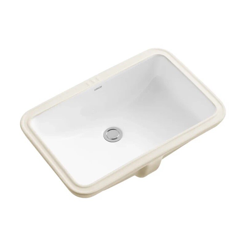 Изображение товара Раковина Arrow AP4036 55 см фарфор белая встраиваемая