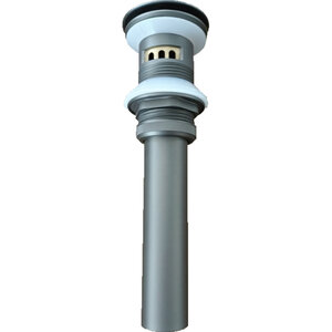 Изображение товара Донный клапан для раковины Arrow AQS041GG, с переливом, цвет серый