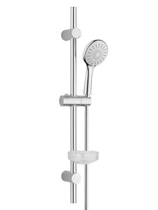 Изображение товара Душевой гарнитур Orange O-Shower OS906cr, лейка 3 режима, с мыльницей, цвет хром