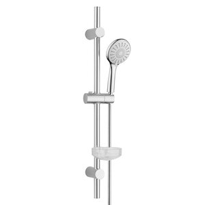 Изображение товара Душевой гарнитур Orange O-Shower OS906cr, лейка 3 режима, с мыльницей, цвет хром