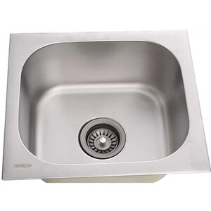 Изображение товара Кухонная мойка Arrow AG5501, 41 см, полированная нержавеющая сталь