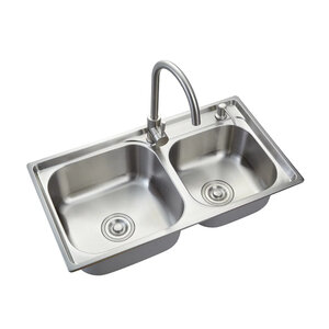 Изображение товара Кухонная мойка Arrow AG5517, 73 см, полированная нержавеющая сталь