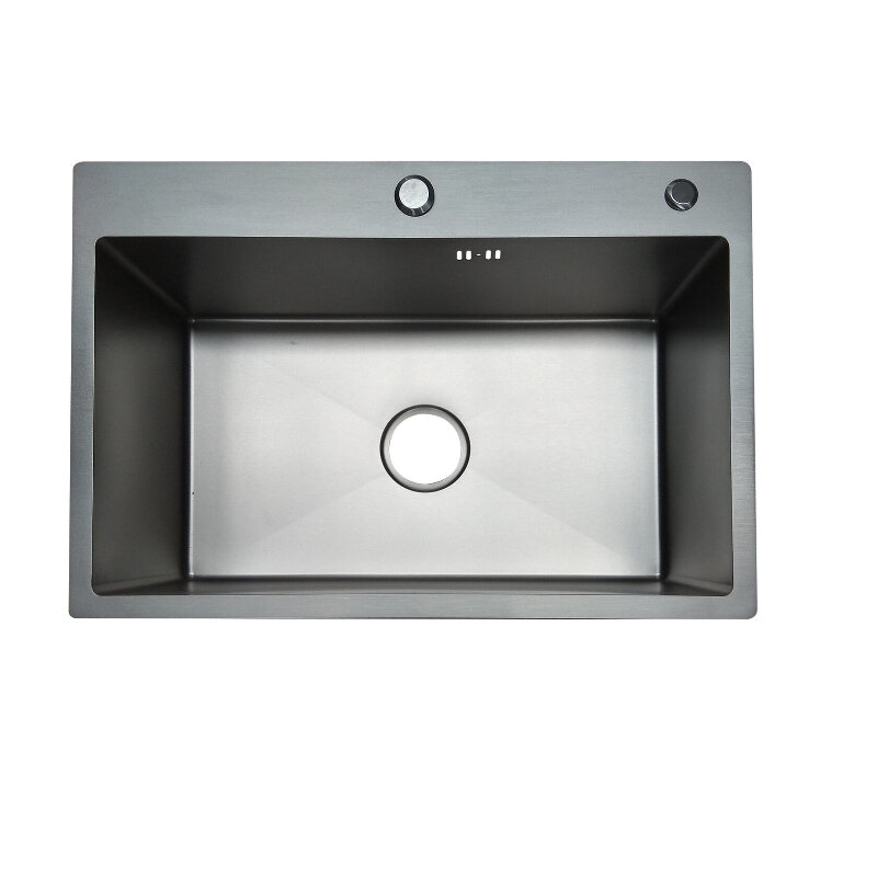 Изображение товара Кухонная мойка Arrow AG5528SS 62 см из нержавеющей стали, полированная