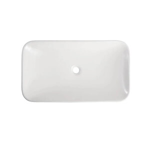 Изображение товара Раковина WesnaArt OCEAN 4040-OCE12 59 см белая накладная в угловом исполнении