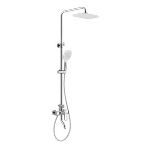 Изображение товара Душевая система Arrow AG3311CP хром однорычажная с 3 режимами Верхний и ручной душ