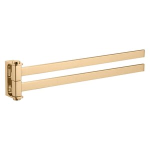 Изображение товара Полотенцедержатель Rav-Slezak Nil 37 см, золотистый, поворотный, латунь