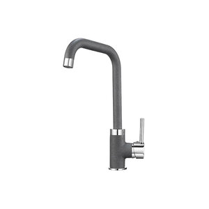 Изображение товара Смеситель для кухонной мойки Granula 0041 высокий поворотный графит