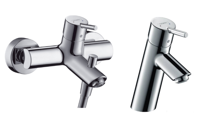 Изображение товара Комплект смесителей Hansgrohe Talis S2 32440000+32040000, хром, Santehnica.ru