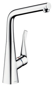 Изображение товара Смеситель для кухонной мойки Hansgrohe Metris 14823000 хром