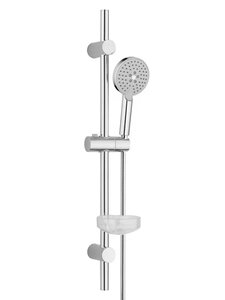 Изображение товара Душевой гарнитур Orange O-Shower OS702cr, лейка 3 режима, с мыльницей, цвет хром