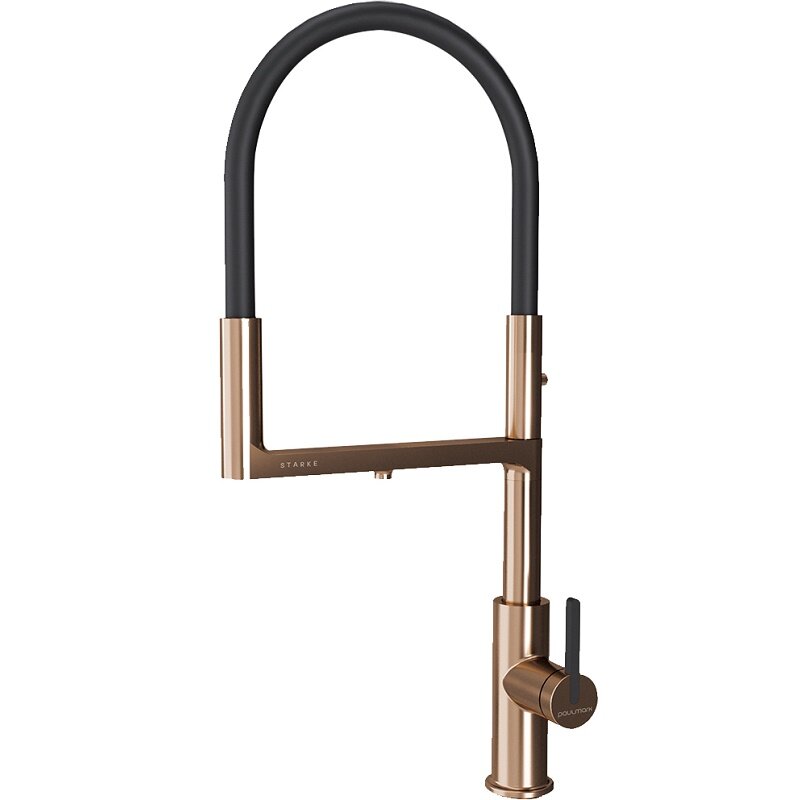 Изображение товара Смеситель для кухонной мойки Paulmark Tornado To213402-BC, с подключением к фильтру, медь браширова