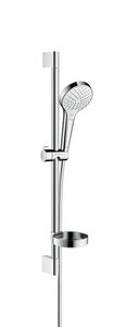 Изображение товара Душевой гарнитур Hansgrohe Croma Select S, 26566400, белый/хром