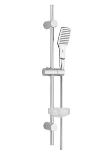 Изображение товара Душевой гарнитур Orange O-Shower OS710cr, лейка 2 режима, с мыльницей, цвет хром
