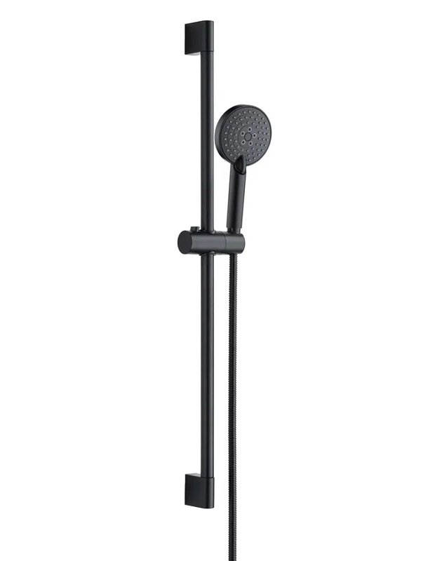 Изображение товара Душевой гарнитур Orange O-Shower OS802b с 3 режимами и матовым черным цветом