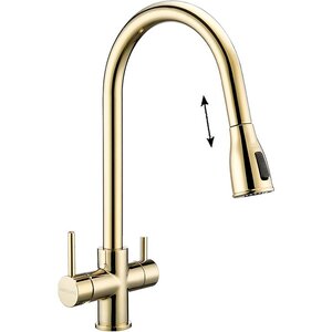 Изображение товара Смеситель Paulmark Lange La214212-SBG для кухонной мойки с фильтром