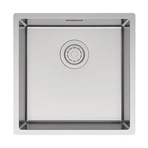 Изображение товара Мойка кухонная Paulmark Lassan LA44-BS, 44 см, нержавеющая сталь, цвет брашированная нержавеющая сталь