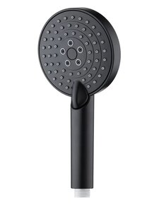 Изображение товара Душевая лейка Orange O-Shower S02HSB 3 режима, черный матовый, Германия