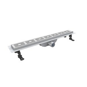 Изображение товара Дренажный канал RGW Drain Leo-40-80, 60214080-01, 80 см, с решеткой, хром