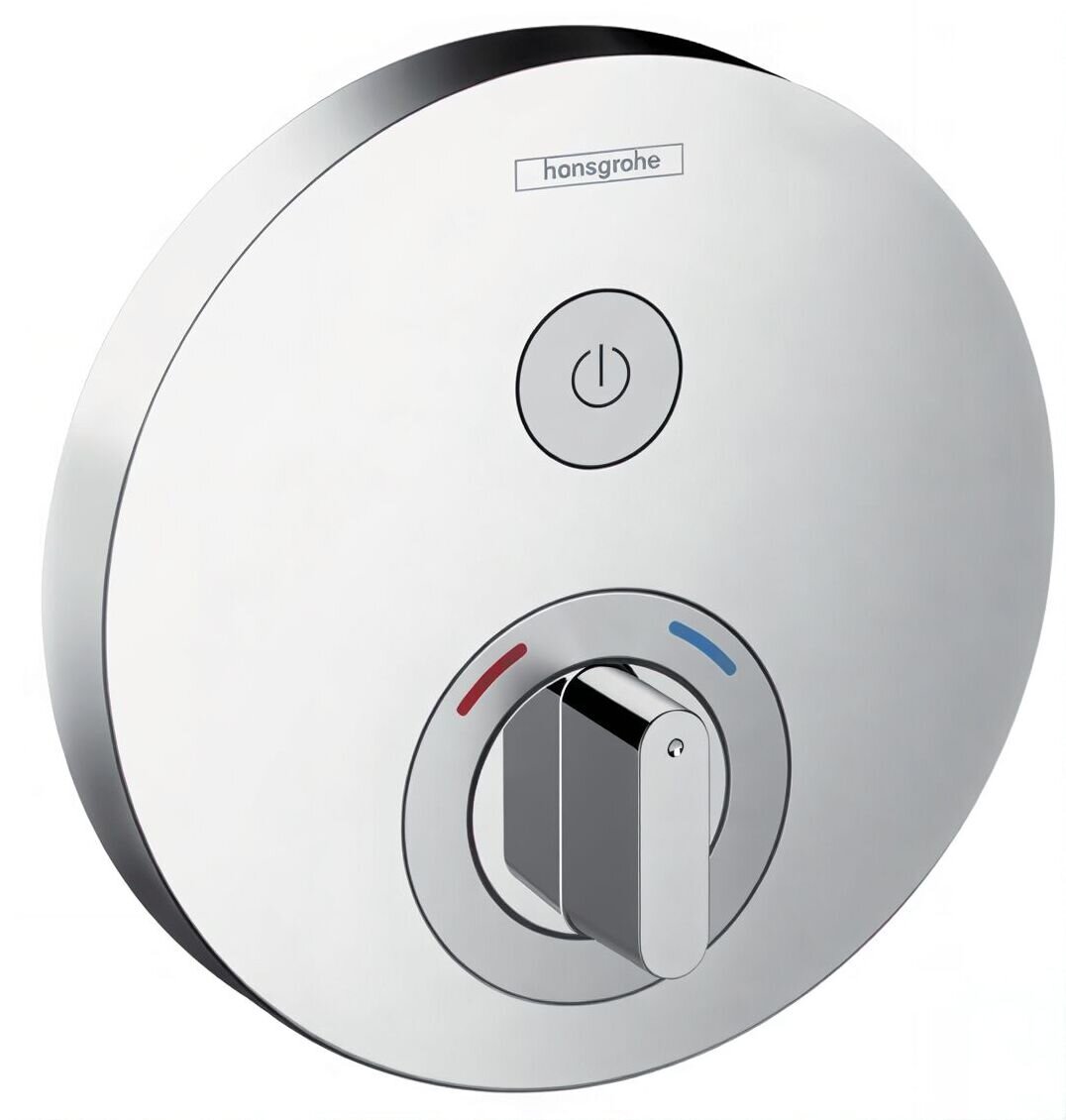Изображение товара Смеситель для душа Hansgrohe ShowerSelect S, 15747000, термостатический, хром Изображение товара Смеситель для душа Hansgrohe ShowerSelect S, 15747000, термостатический, хром