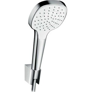 Изображение товара Душевой гарнитур Hansgrohe Croma Select E 1jet Port с 3 режимами и хромированным корпусом