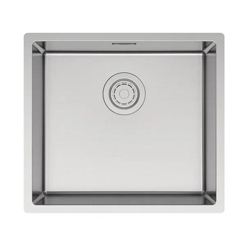 Изображение товара Мойка кухонная Paulmark Lassan LA49-BS, 49 см, нержавеющая сталь