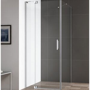 Изображение товара Душевой уголок Cezares Slider-AH-1-100-100/110-C-Cr, 100 x 100 см, стекло прозрачное, профиль хром