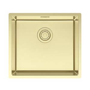 Изображение товара Мойка кухонная Paulmark Lassan LA49-LG, 49 см, нержавеющая сталь, PVD покрытие, цвет золото светлое