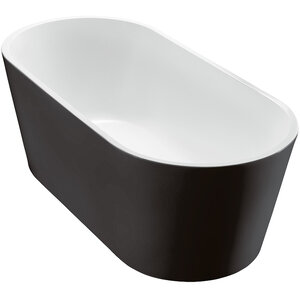 Изображение товара Ванна акриловая Belbagno BB71-1800-NERO-W0, 180 x 80 см, черный, внутри белый