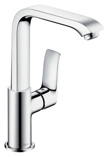 Изображение товара Смеситель для раковины Hansgrohe Metris 31187000 с Push-Open, хром