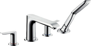 Изображение товара Смеситель для ванны и душа Hansgrohe Metris на борт ванны хром