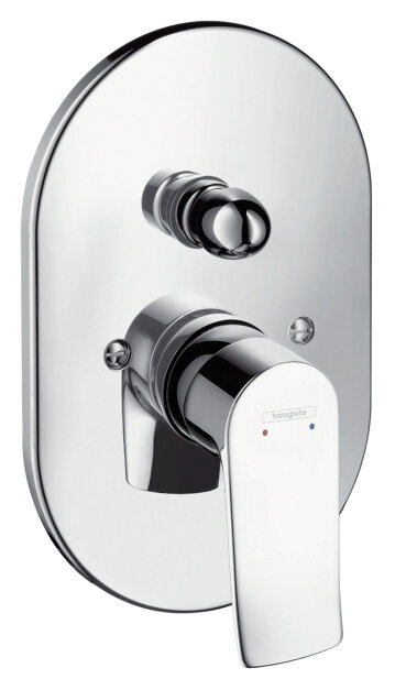Изображение товара Смеситель для ванны и душа Hansgrohe Metris 31484000 хром
