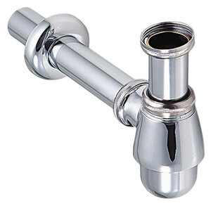 Изображение товара Сифон для биде Hansgrohe 55213000, хром, латунь, высота 35-95 мм