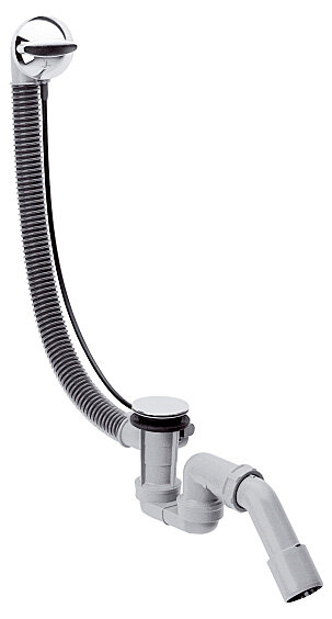 Изображение товара Слив-перелив Hansgrohe Flexaplus 58143000 хром для ванной