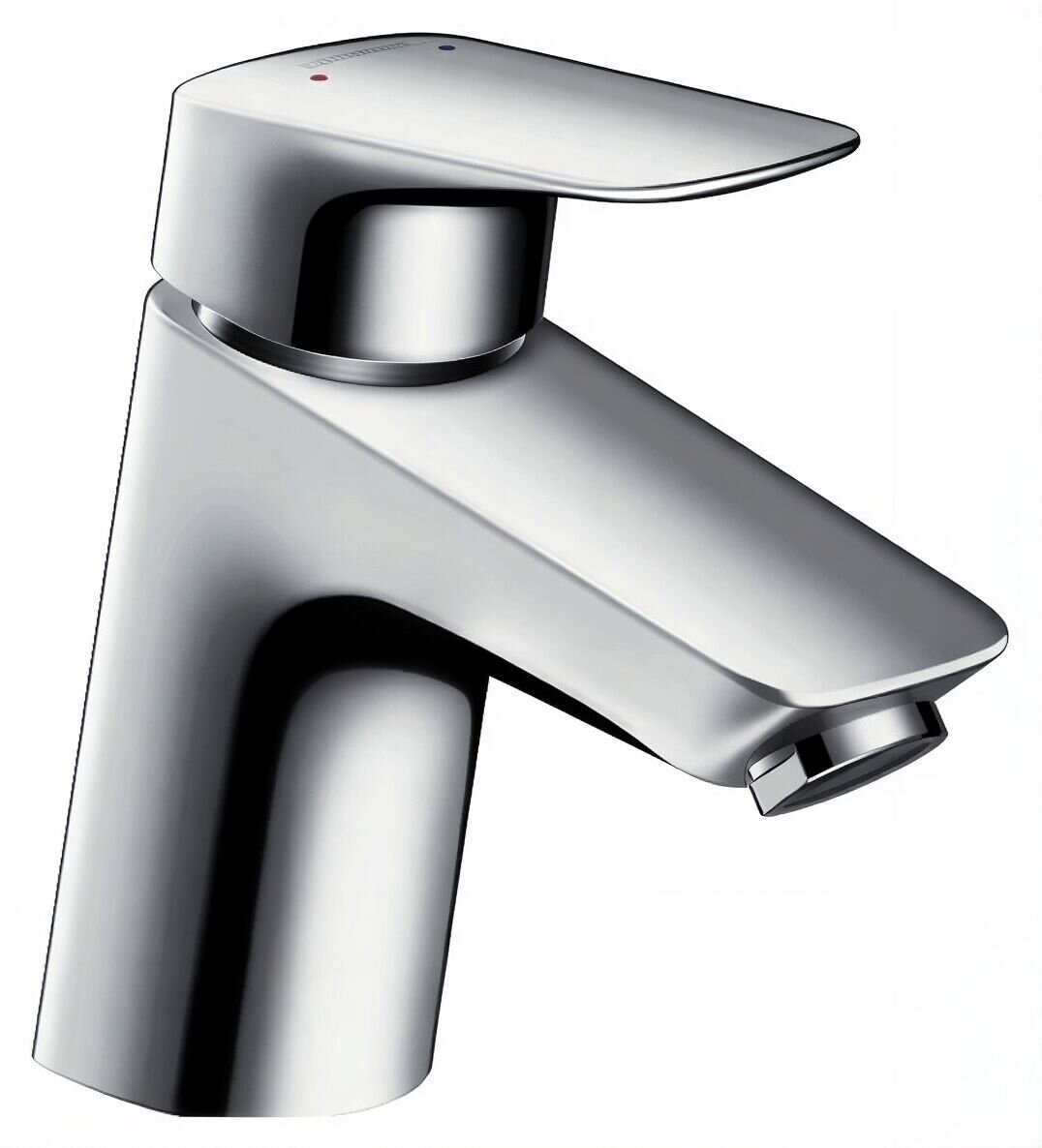 Изображение товара Смеситель для раковины Hansgrohe Logis 71077000 хром однорычажный